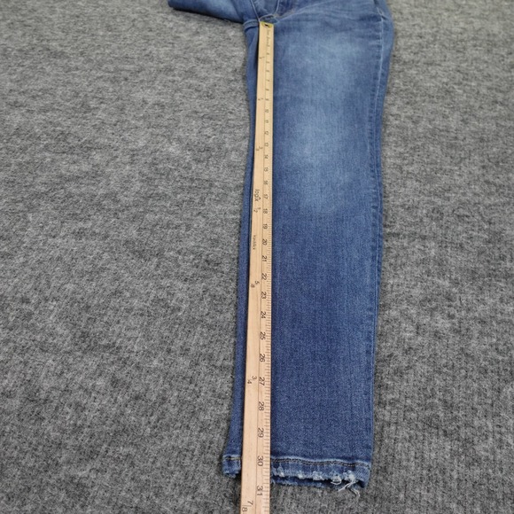 Judy Blue Jeans Womens‎ 3/26 Blue Denim JB82624DK Boyfriend Fit Stretch - Picture 7 of 10